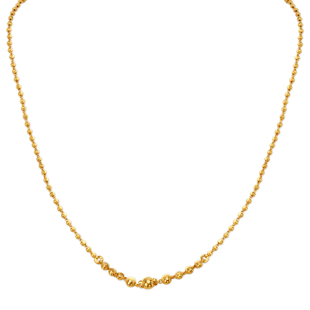 

Antique Traditional Bead Gold Chain