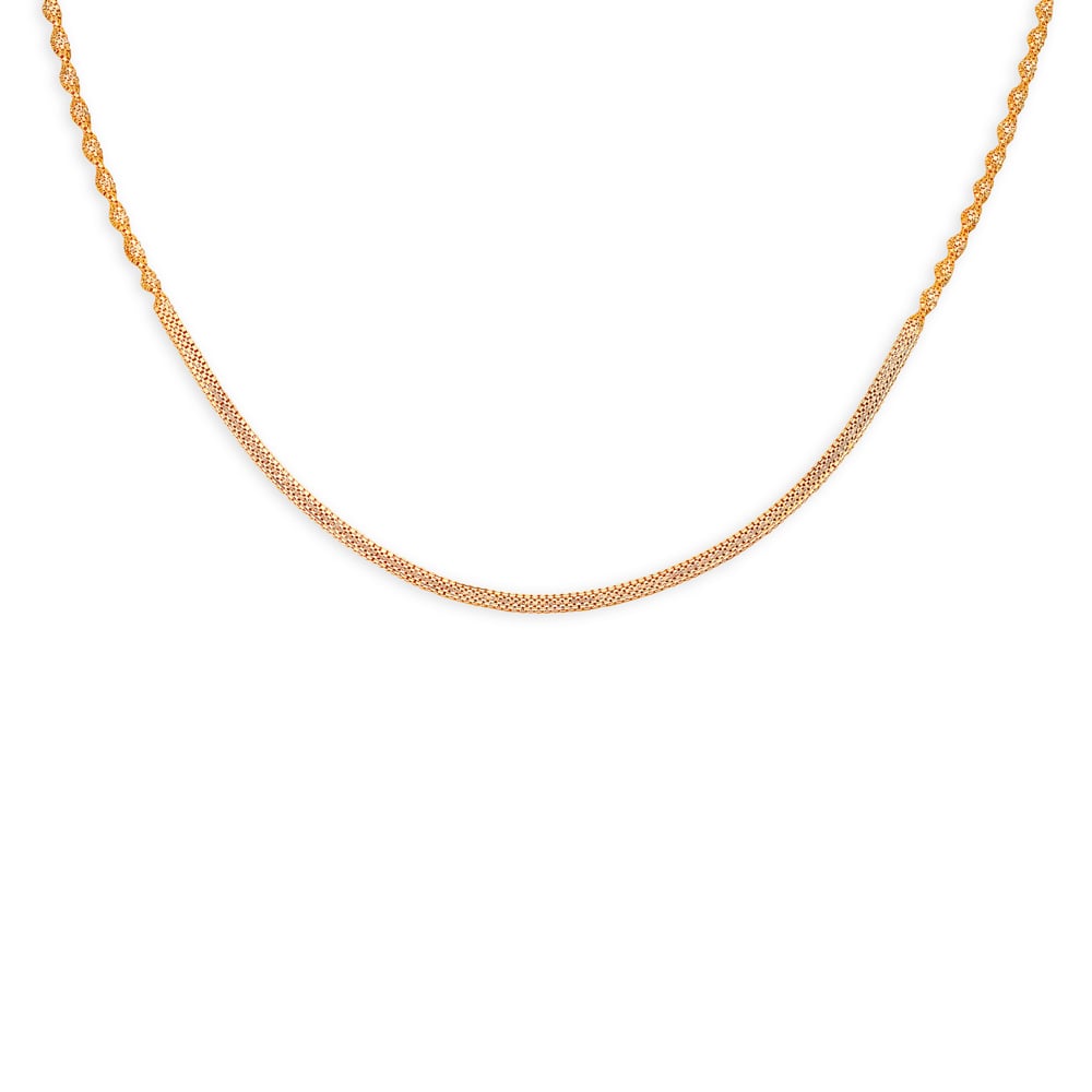 

Elaborate Geometric Gold Chain