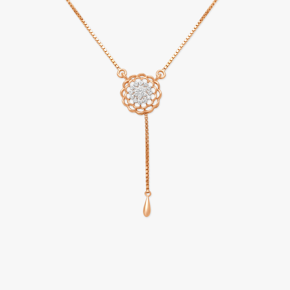 

Pristine Floral Mangalsutra