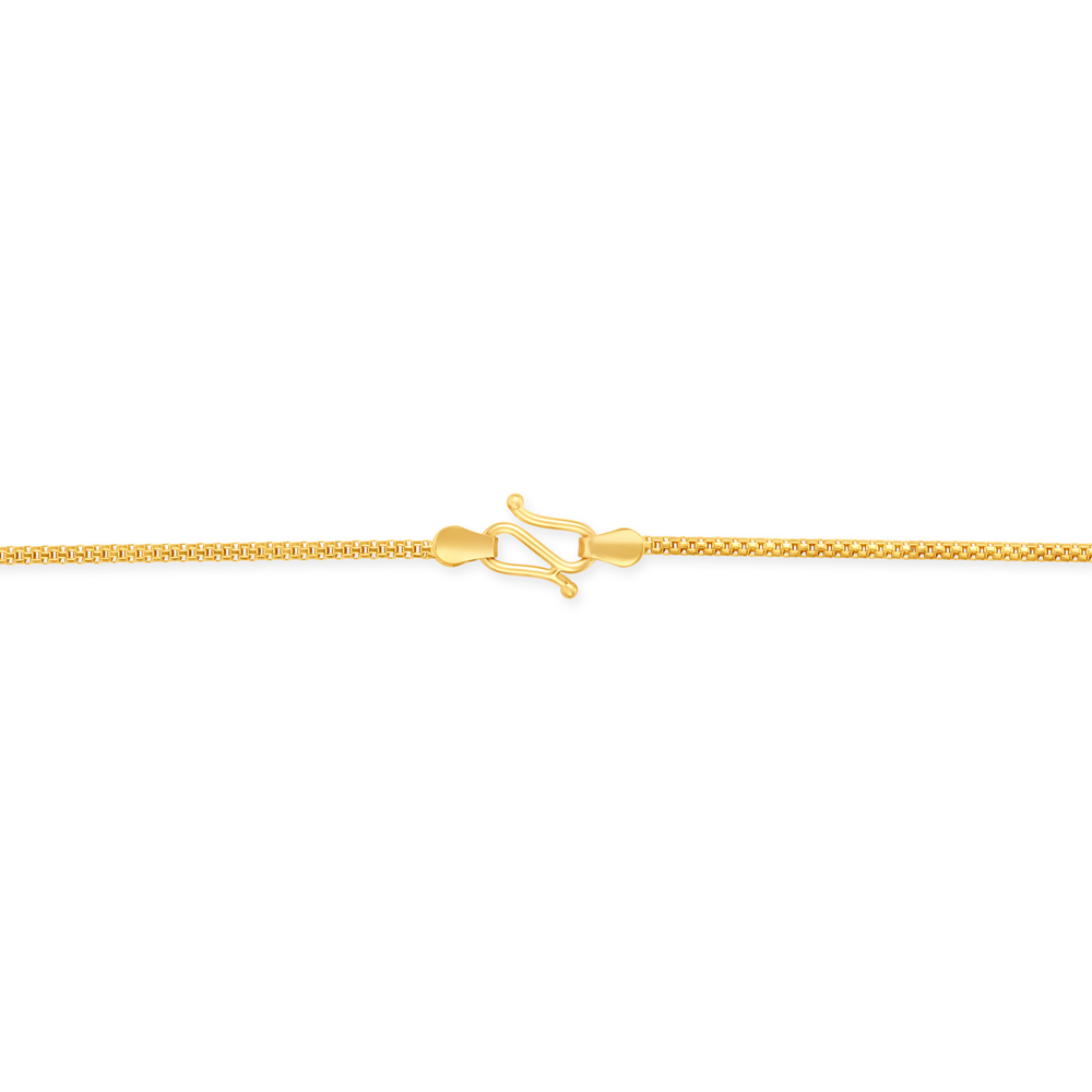 

Flat Links Gold Chain For Men