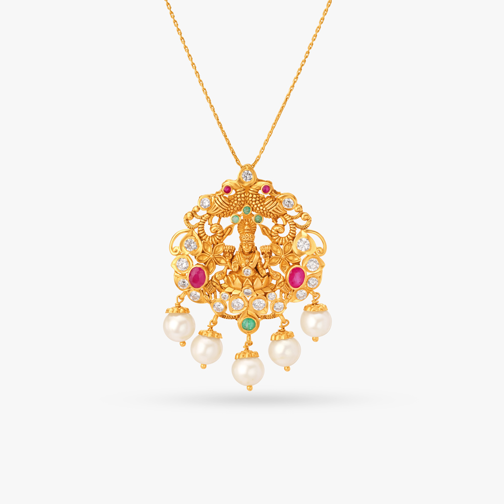 Goddess Lakshmi Pendant