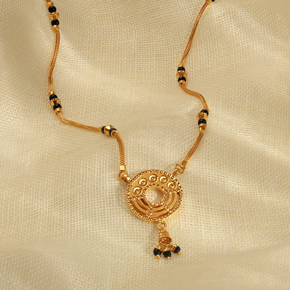 

Eclectic Wheel Mangalsutra