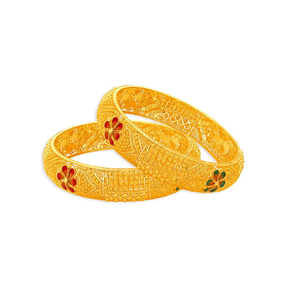 

Ethereal Kolkata Round Bangle