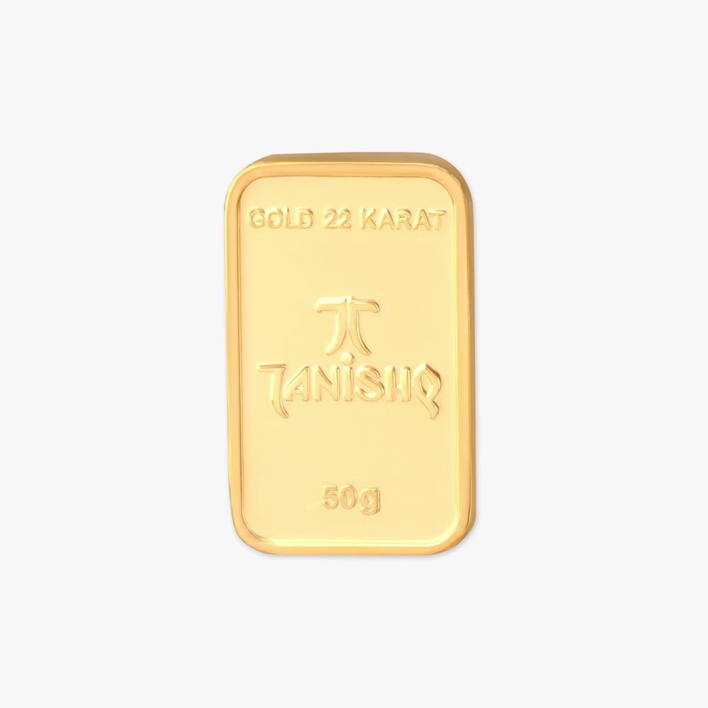 

50 gram 22 Karat Gold Biscuit