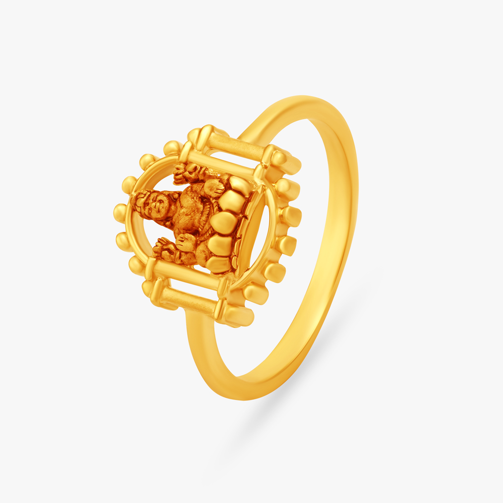 

Divine Gold Finger Ring