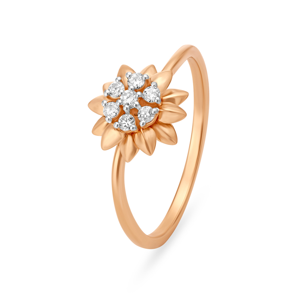 Marvellous Floral Diamond Ring