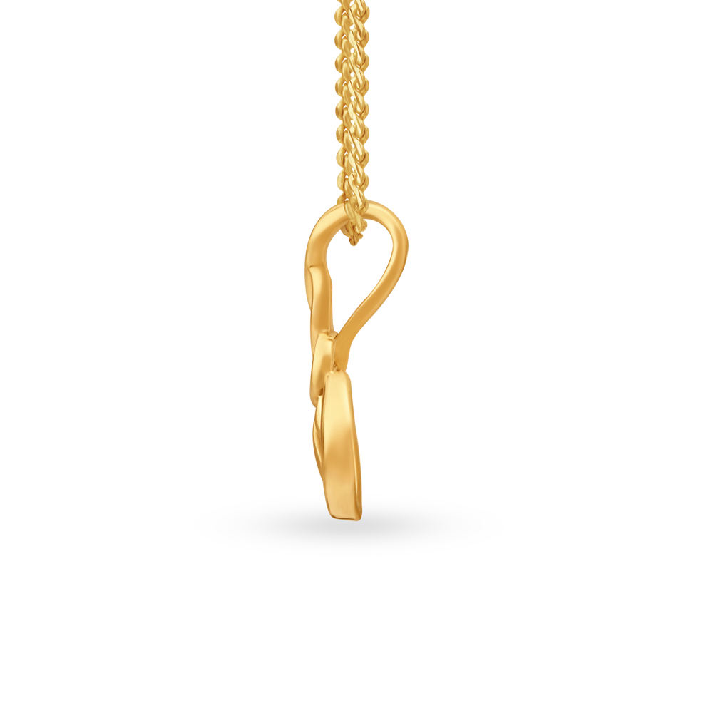 

Dainty Abstract Pendant