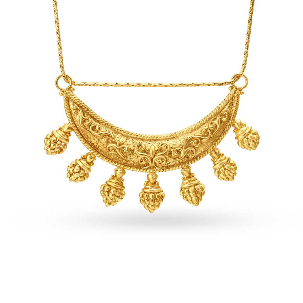 Tanishq mangalsutra gold deals pendant