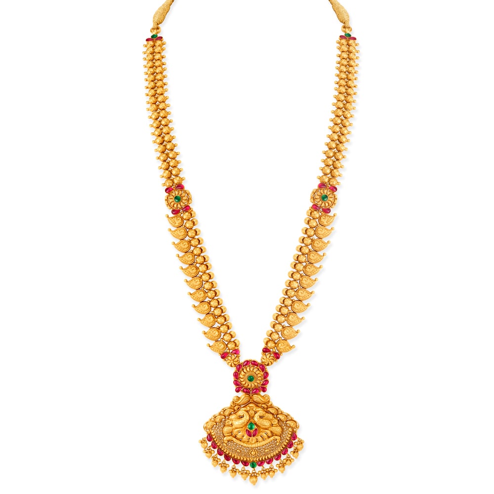 

Exquisite Gold Kemp Set Necklace