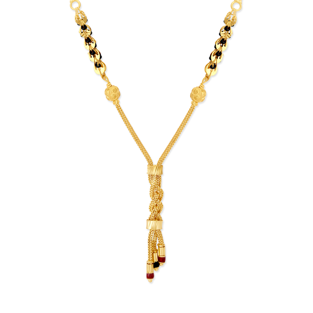 

Contemporary Braided Mangalsutra