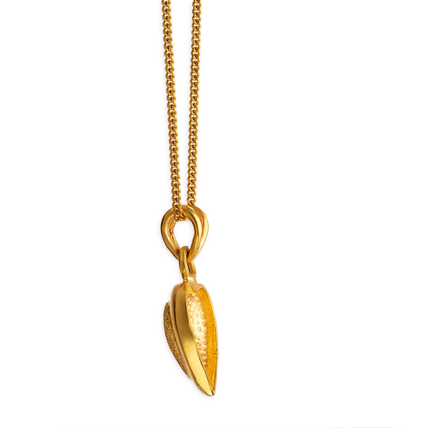 

Alluring Yellow Gold Heart Pendant