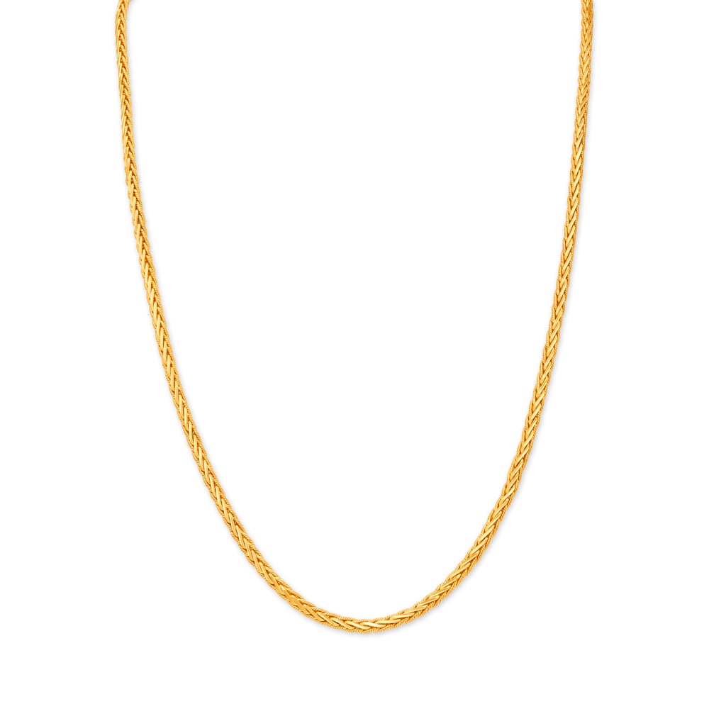 

Classic Yellow Gold Wheat Chain