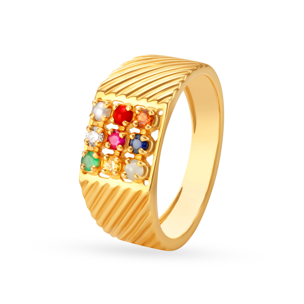 Regal Navaratna Ring for Men