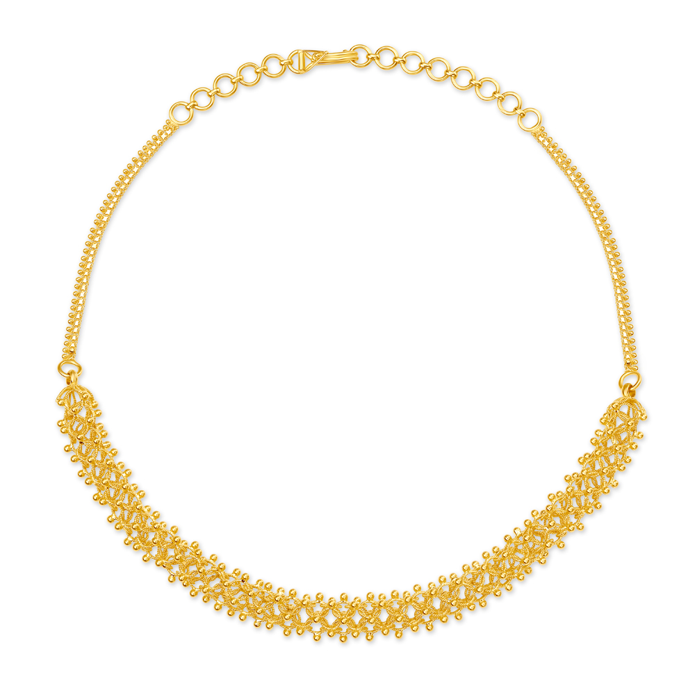 

Enchanting Gold Necklace Set