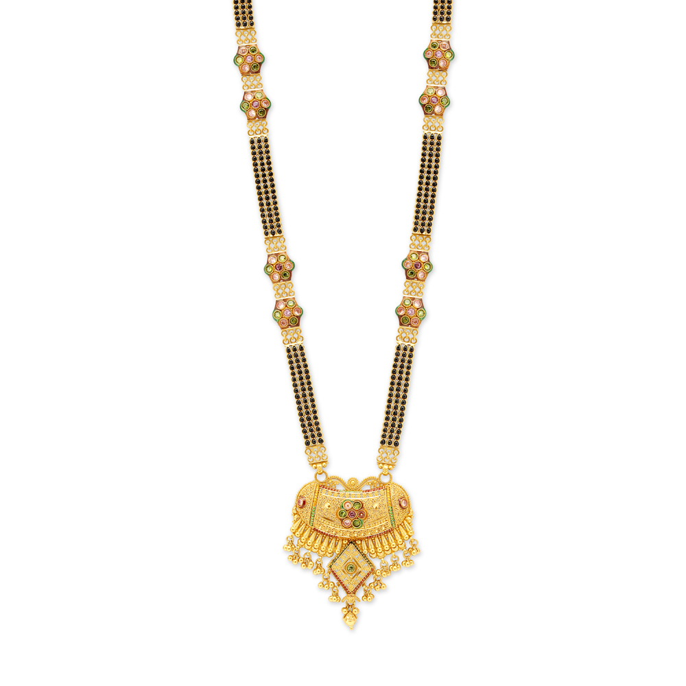 

Traditional Opulent Gold Mangalsutra