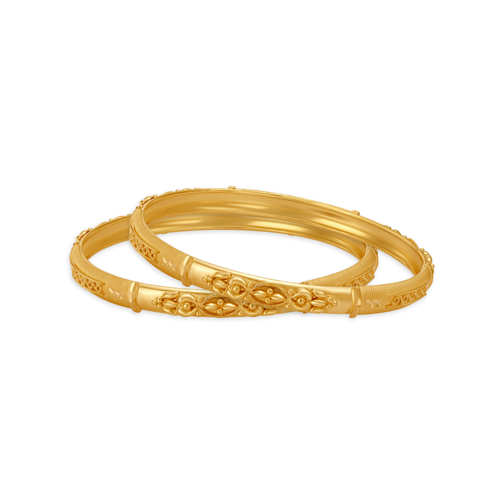 Daily use gold bangles on sale tanishq