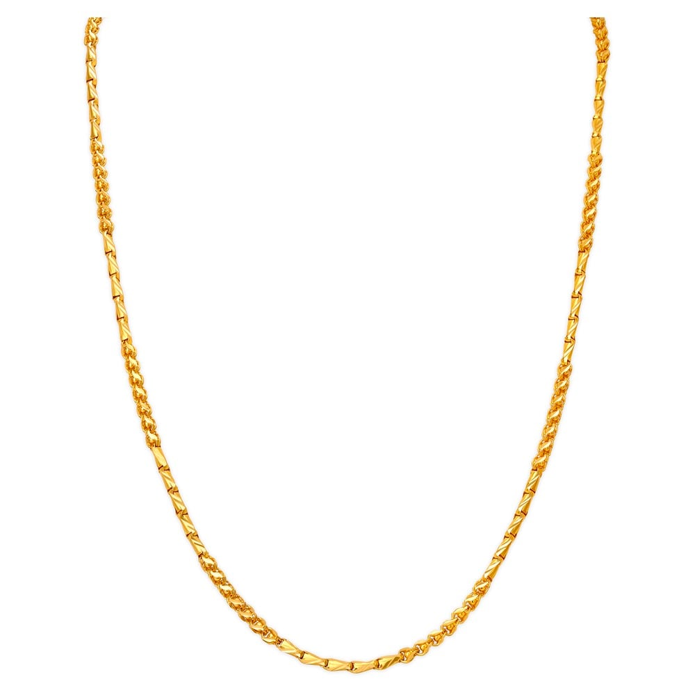 

Textured Gold Chain