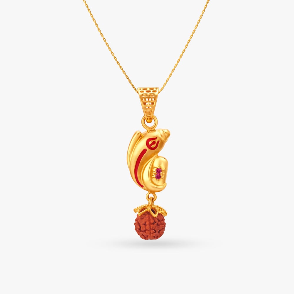 Rudraksha deals pendant tanishq