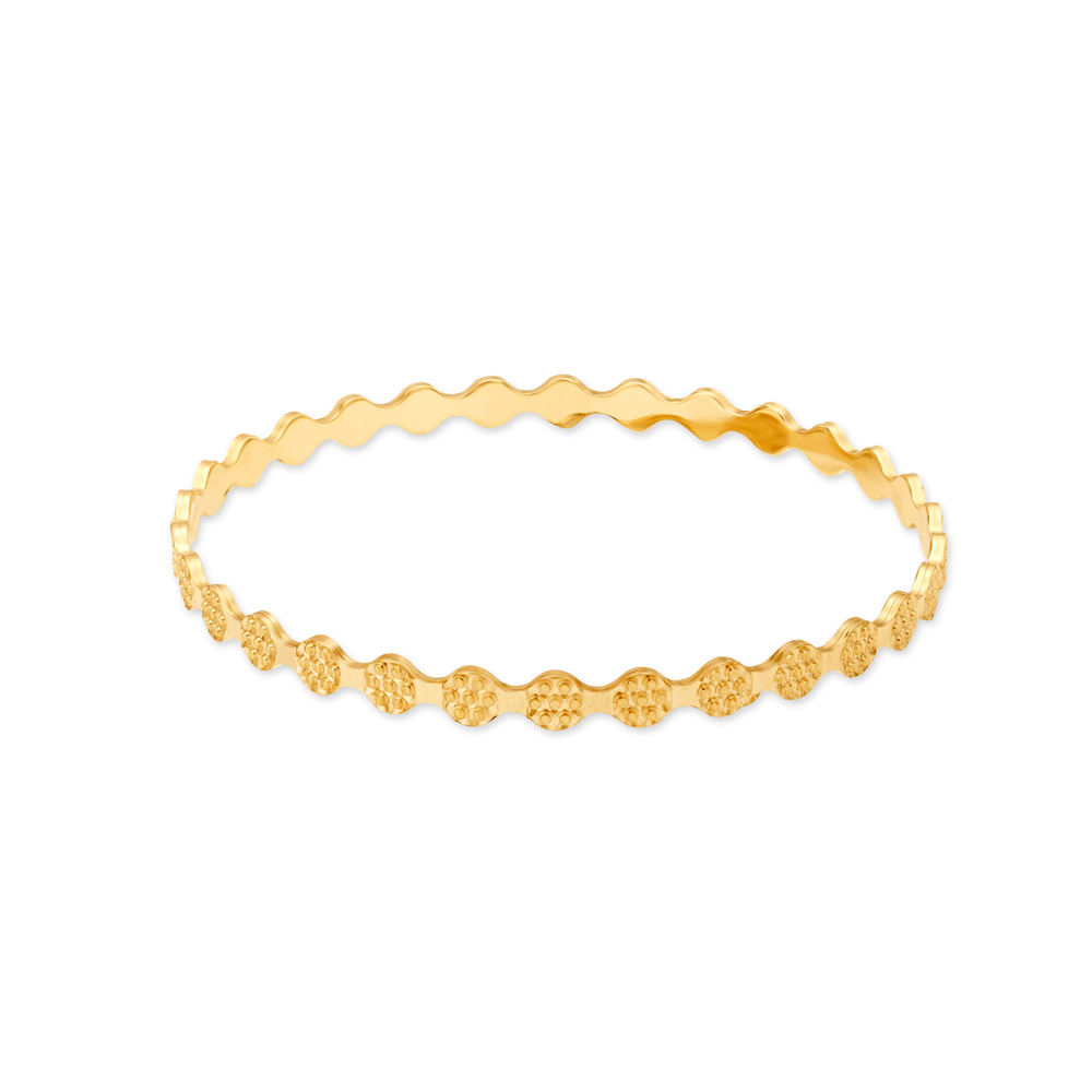 

Eclectic Gold Bangle