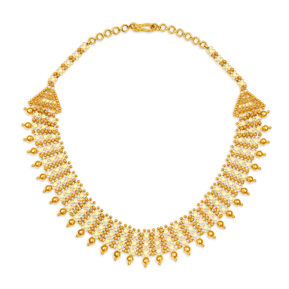 Chandan haar in on sale gold