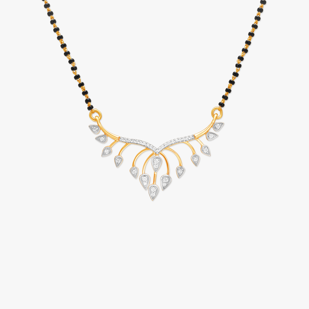 

Stately Dewdrop Mangalsutra