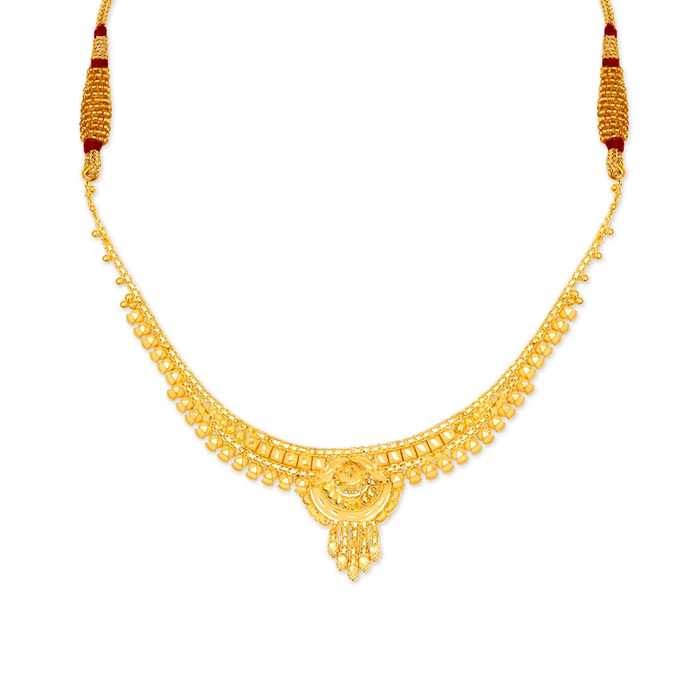 

Royal Charm Gold Necklace Set