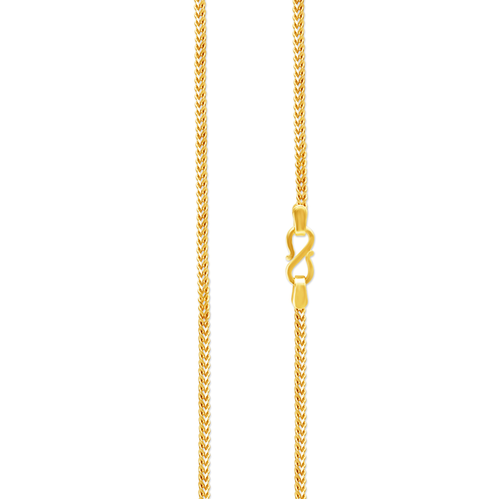 

Alluring Foxtail Gold Chain