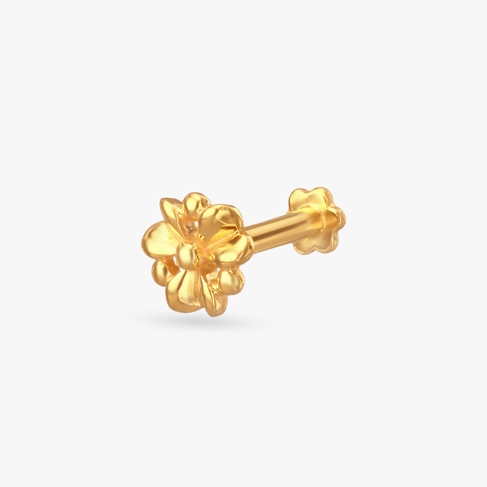 

Timeless Beauty Gold Nose Pin