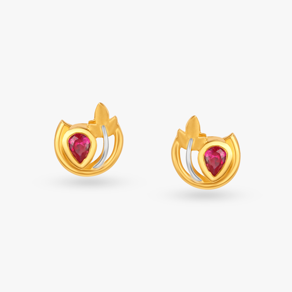 

Subtle Ritziness Stud Earrings