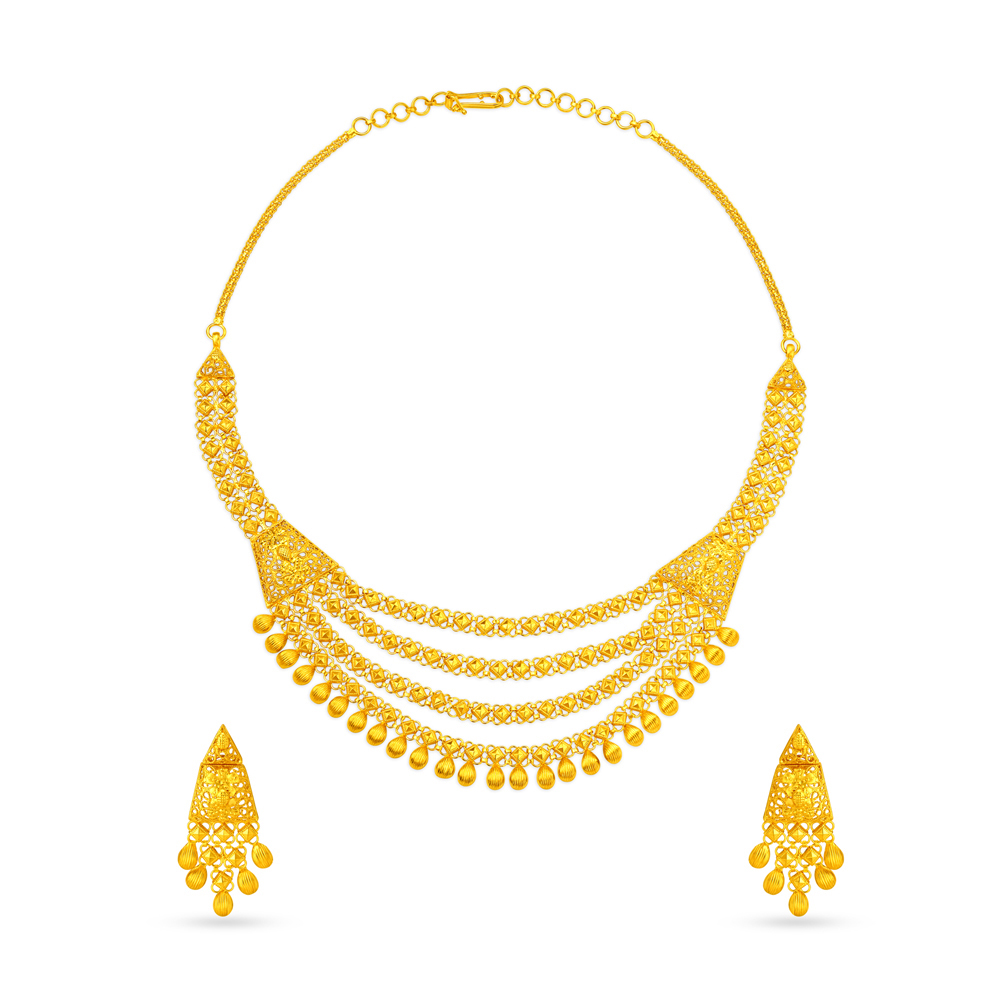 Glorious Gold Necklace Set