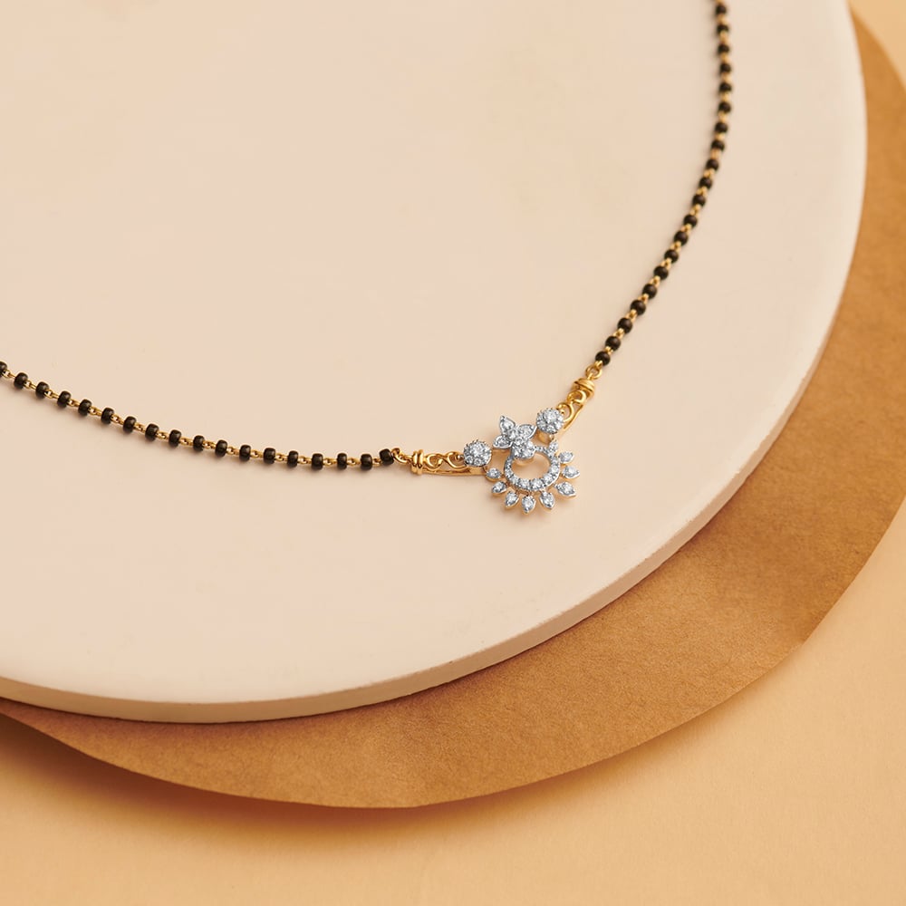 

Sublime Magnificent Diamond Mangalsutra