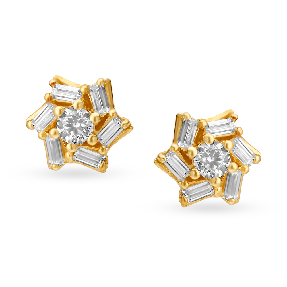 

Stunning Gold Stud Earrings for Kids