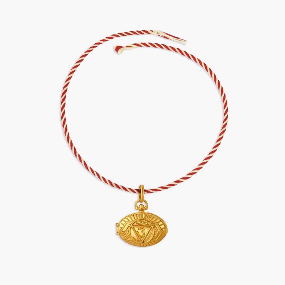 Splendid Om Rakhi Pendant