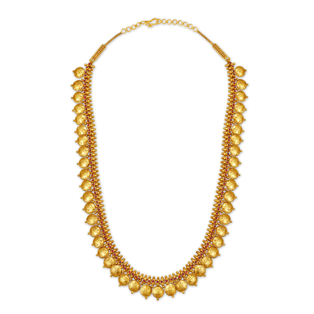 Stately Gold Necklace Set