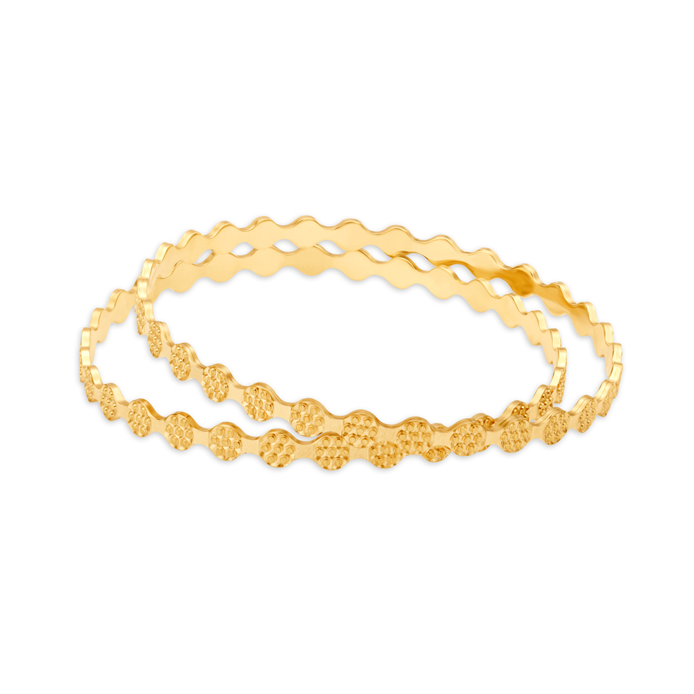 

Eclectic Gold Bangle