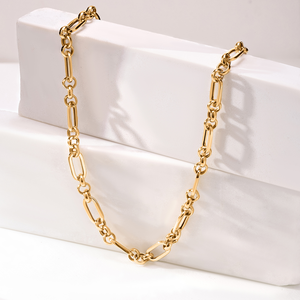 Modern Maverick 18KT Gold Chain