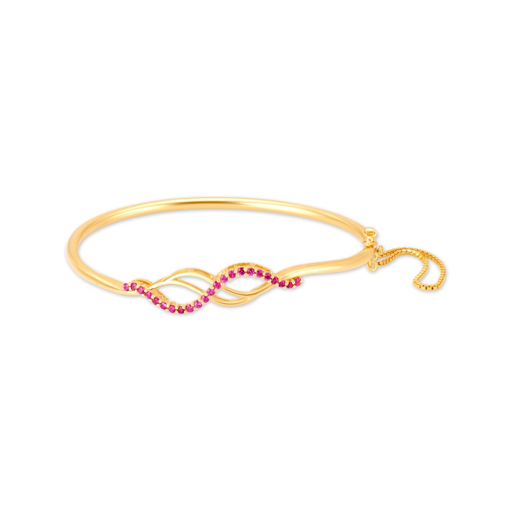 Elegant Ruby Bangle