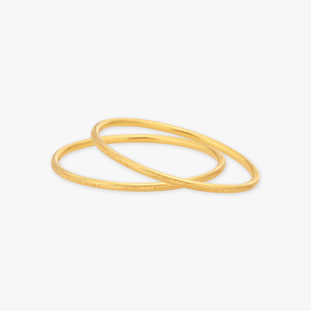 

Minimalist Gold Bangles