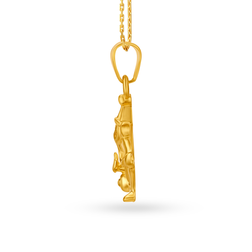 

Spiritual Grace Gold Pendant