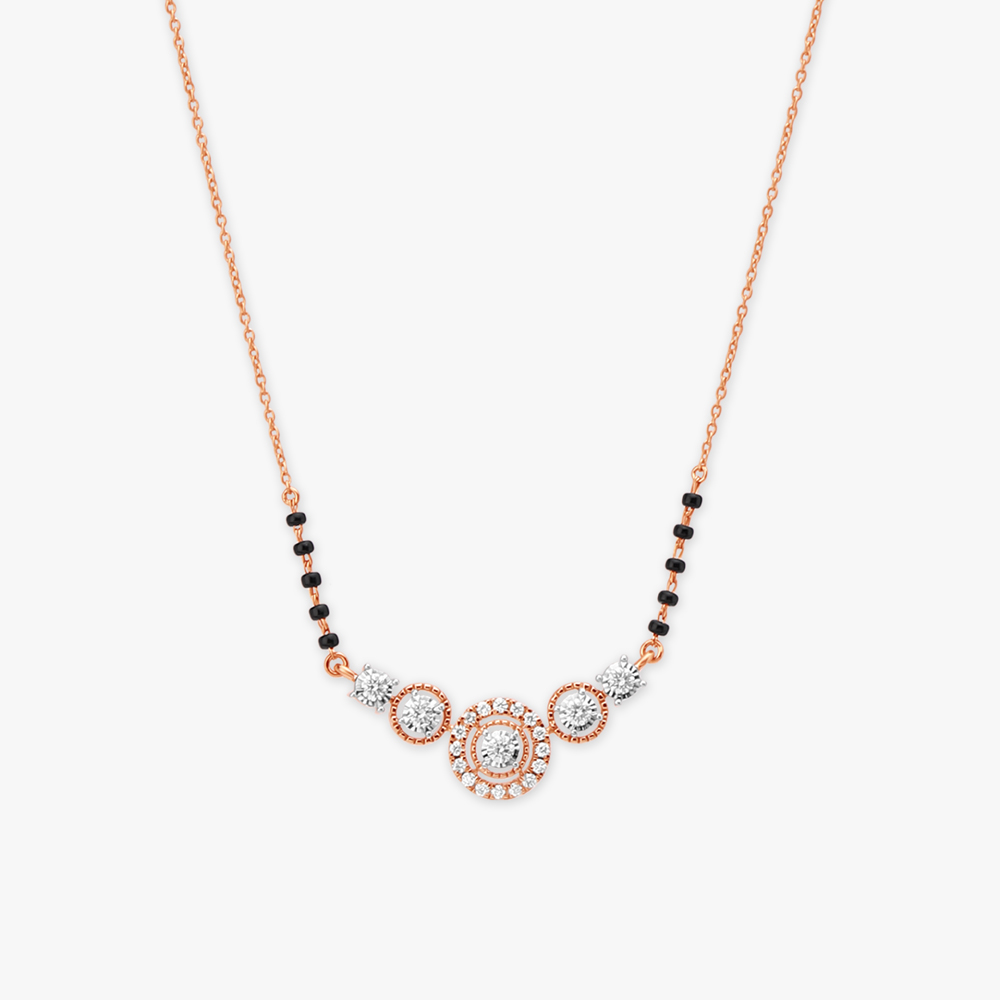 

Enchanted Circles Diamond Mangalsutra